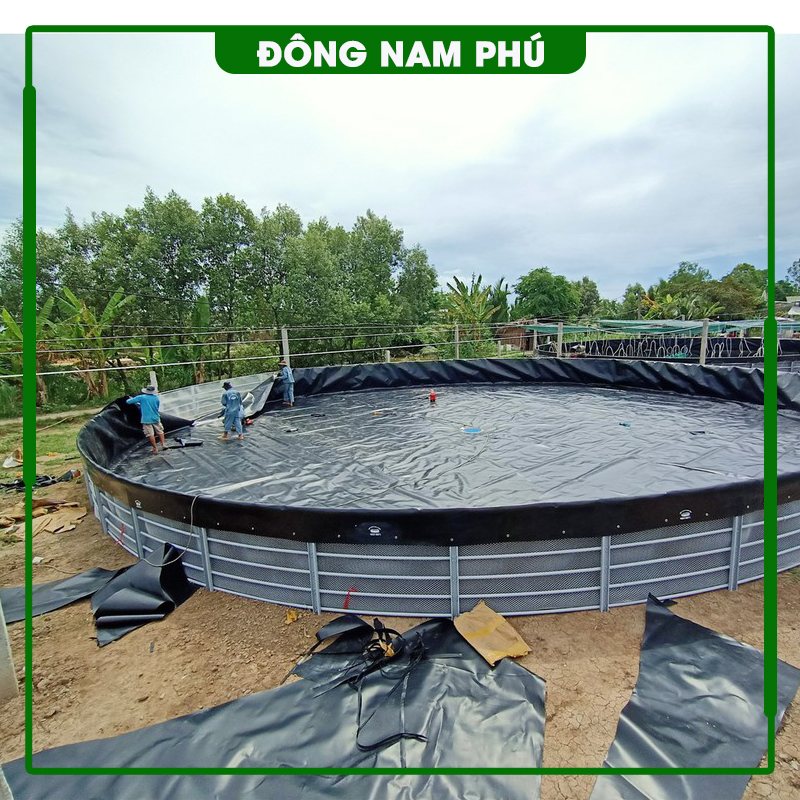 Hồ nuôi cá nên dùng bạt hdpe loại nào tốt?