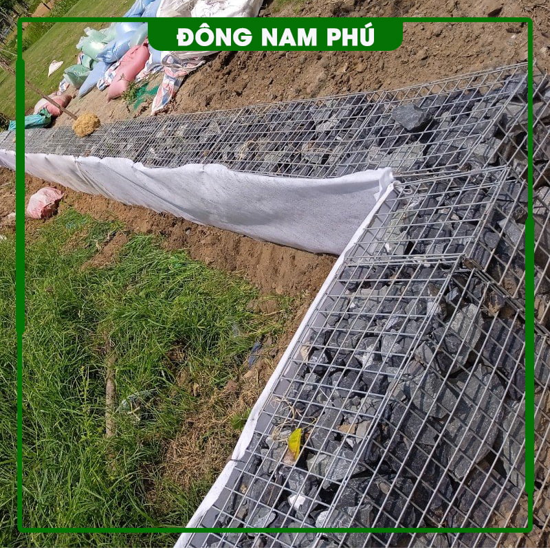 Thi công rọ đá KDC An Thạnh Long An ảnh 11