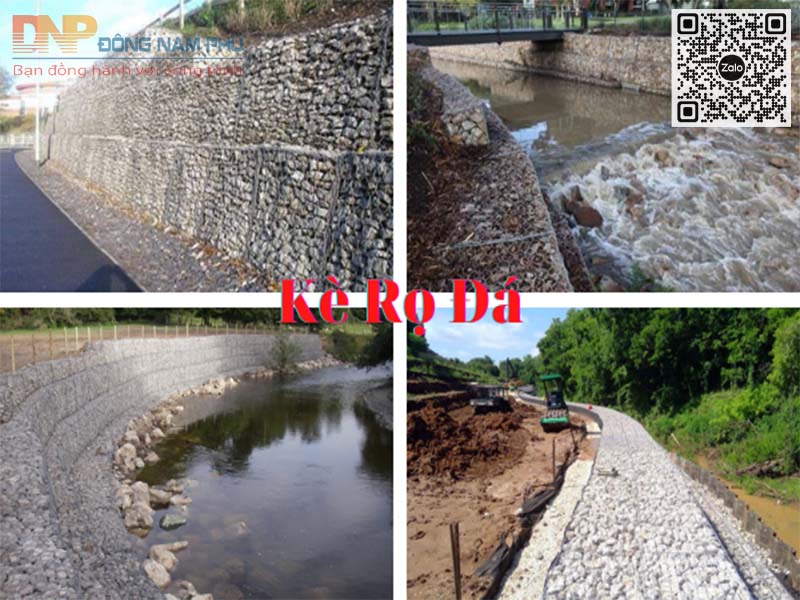Kè Rọ Đá trong Xây Dựng Đường Giao Thông và Kiểm Soát Lũ