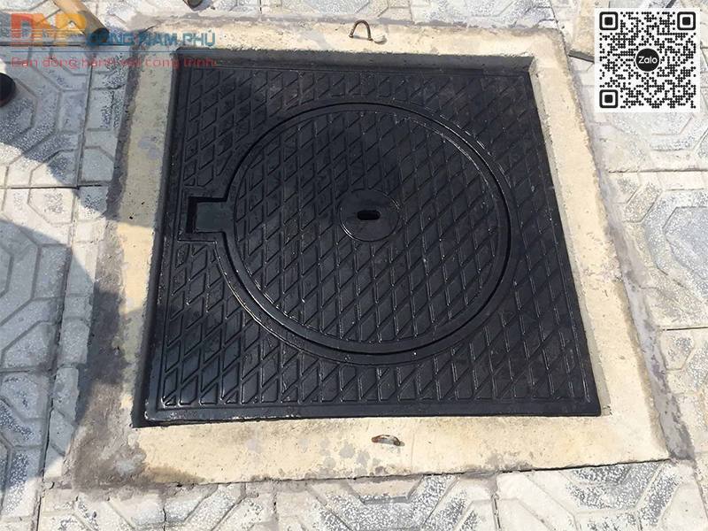 Nắp Hố Ga Thông Minh Ngăn Mùi Hôi