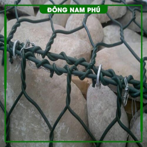 Đôi nét về rọ đá mạ kẽm nặng bọc nhựa PVC. Ứng dụng của rọ đá mạ kẽm nặng bọc PVC trong thực tế