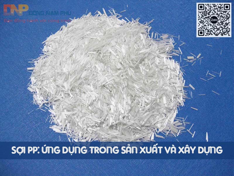 Ưu điểm của bê tông khi dùng cốt sợi pp