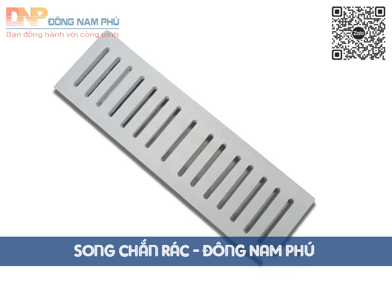 Song chắn rác 1000×300 bằng composite