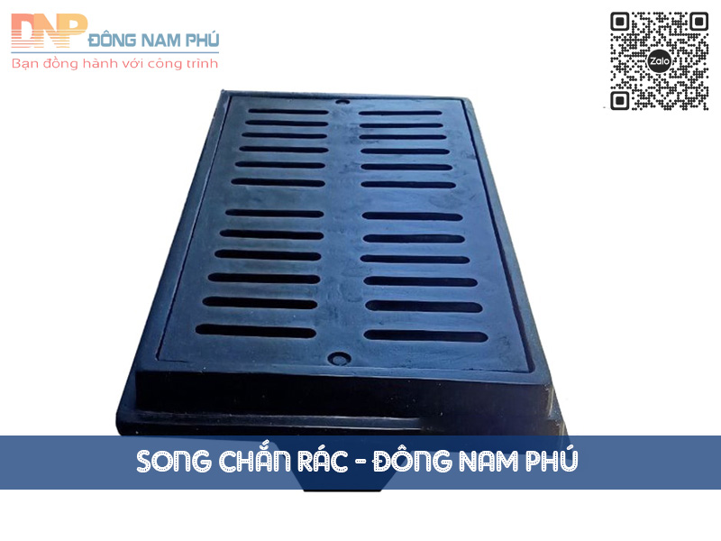 Song chắn rác ngăn mùi bằng composite