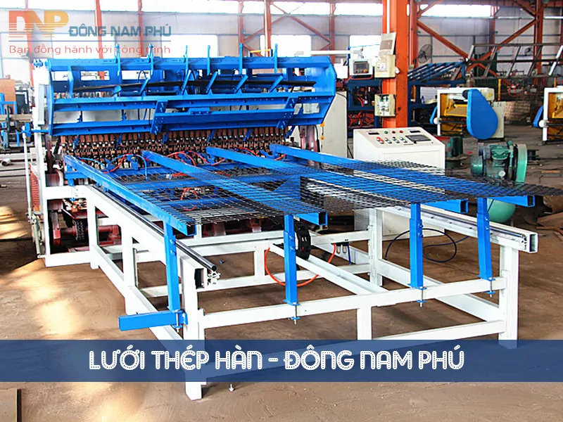 QUY TRÌNH SẢN XUẤT LƯỚI THÉP HÀN