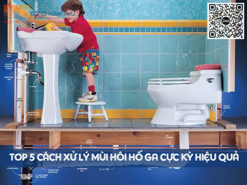 5 cách xử lý mùi hôi hố ga hiệu quả