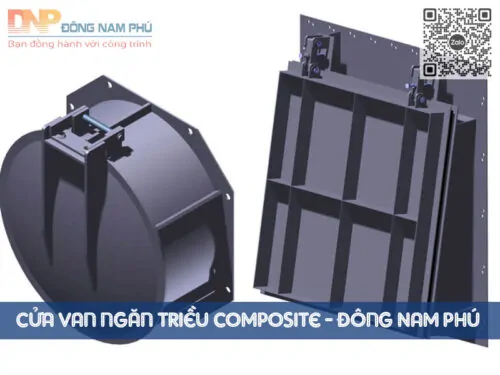 Cửa van ngăn triều Composite