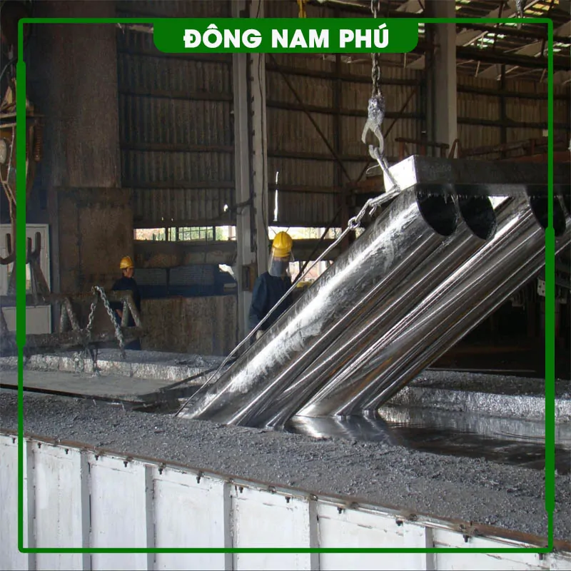 Quy Trình Mạ Kẽm Nhúng Nóng Quy trình mạ kẽm nhúng nóng