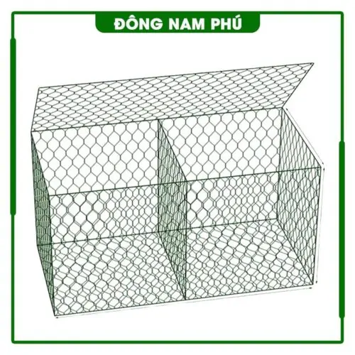 Rọ Đá Mạ Kẽm Nặng Bọc Nhựa PVC
