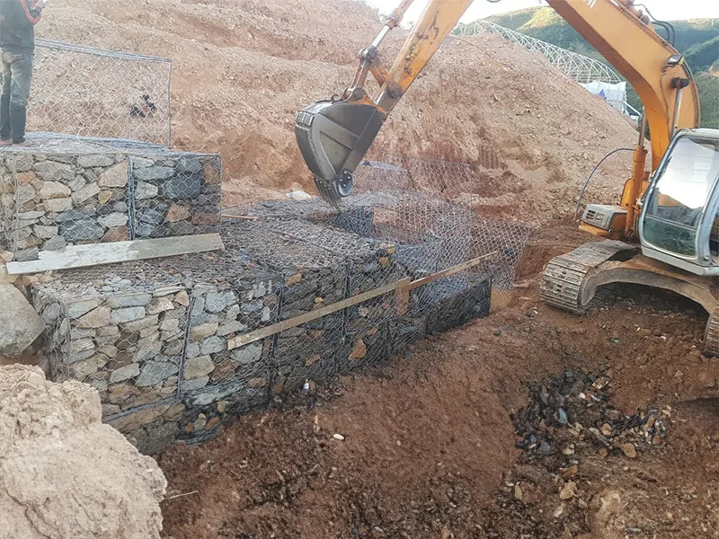 Tìm hiểu quy trình thi công rọ đá